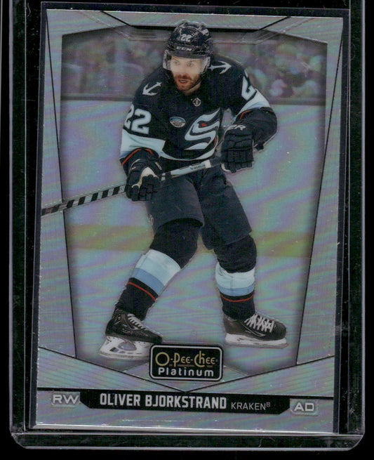 2024-25 O-Pee-Chee Platinum #159 Oliver Bjorkstrand Rainbow