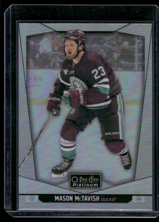 2024-25 O-Pee-Chee Platinum #163 Mason McTavish Rainbow