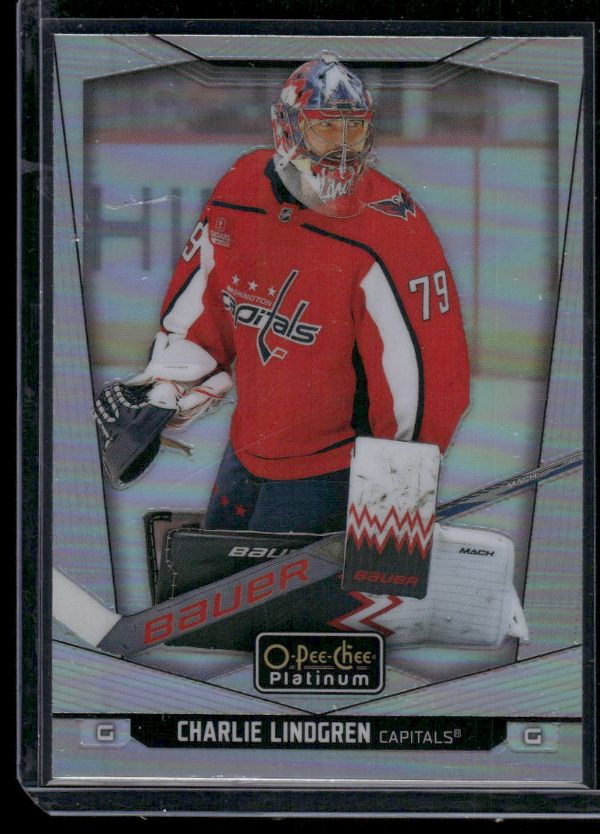 2024-25 O-Pee-Chee Platinum #167 Charlie Lindgren Rainbow