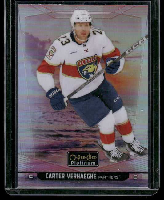 2024-25 O-Pee-Chee Platinum #134 Carter Verhaeghe Sunset