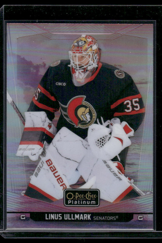 2024-25 O-Pee-Chee Platinum #62 Linus Ullmark Sunset