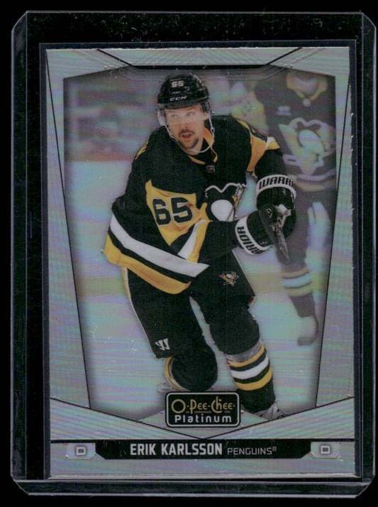 2024-25 O-Pee-Chee Platinum #44 Erik Karlsson Rainbow