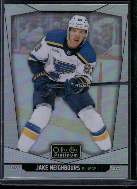 2024-25 O-Pee-Chee Platinum #33 Jake Neighbours Rainbow