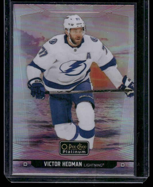 2024-25 O-Pee-Chee Platinum #29 Victor Hedman Sunset