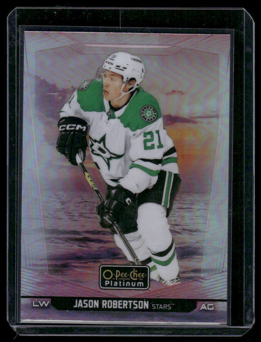 2024-25 O-Pee-Chee Platinum #28 Jason Robertson Sunset