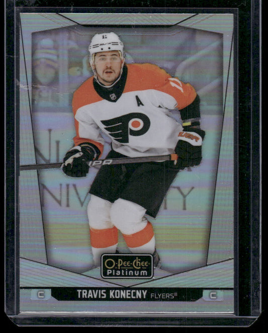 2024-25 O-Pee-Chee Platinum #18 Travis Konecny Rainbow