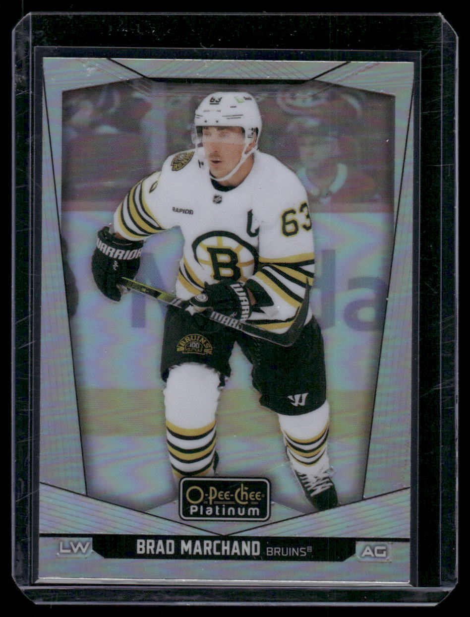2024-25 O-Pee-Chee Platinum #3 Brad Marchand Rainbow