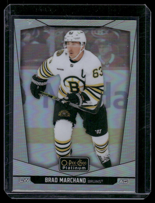2024-25 O-Pee-Chee Platinum #3 Brad Marchand Rainbow