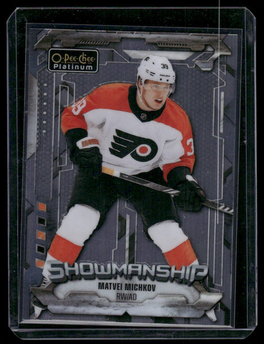 2024-25 O-Pee-Chee Platinum #S-17 Matvei Michkov Showmanship