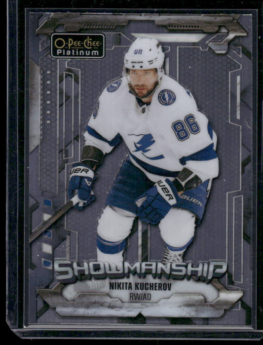 2024-25 O-Pee-Chee Platinum #S-23 Nikita Kucherov Showmanship