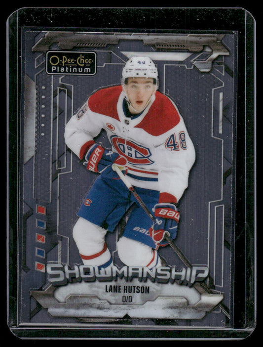 2024-25 O-Pee-Chee Platinum #S-24 Lane Hutson Showmanship