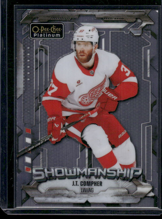 2024-25 O-Pee-Chee Platinum #S-22 J.T. Compher Showmanship