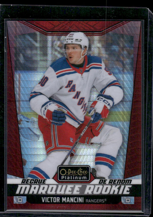 2024-25 O-Pee-Chee Platinum #275 Victor Mancini Red Prism #/199