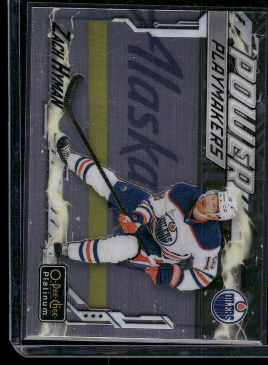 2024-25 O-Pee-Chee Platinum #PM-4 Zach Hyman Power Playmakers