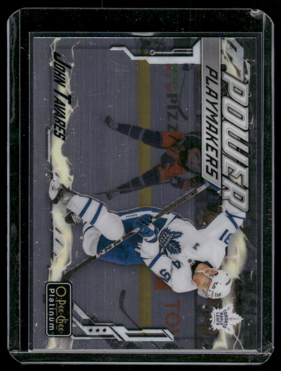 2024-25 O-Pee-Chee Platinum #PM-3 John Tavares Power Playmakers