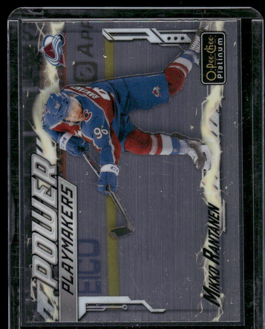2024-25 O-Pee-Chee Platinum #PM-15 Mikko Rantanen Power Playmakers