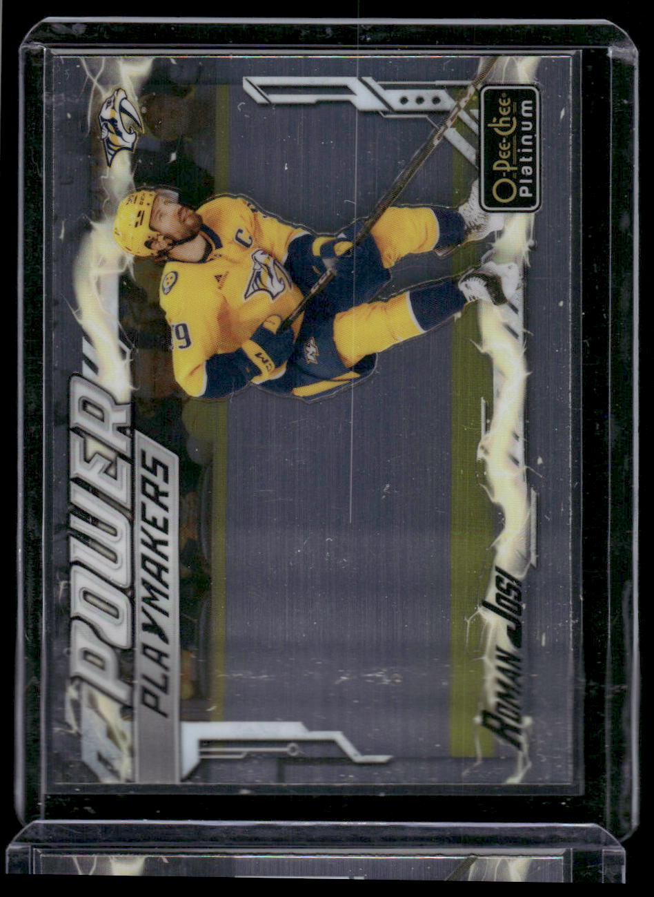 2024-25 O-Pee-Chee Platinum #PM-12 Roman Josi Power Playmakers