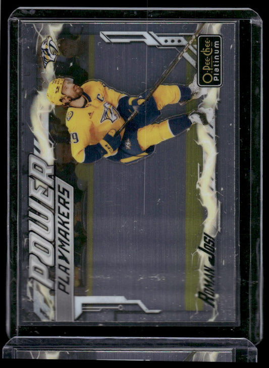 2024-25 O-Pee-Chee Platinum #PM-12 Roman Josi Power Playmakers