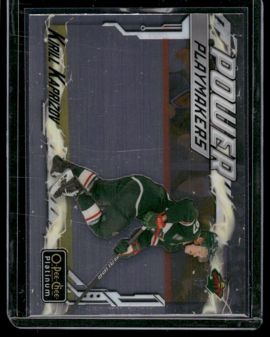2024-25 O-Pee-Chee Platinum #PM-11 Kirill Kaprizov Power Playmakers