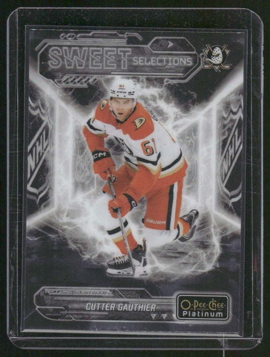 2024-25 O-Pee-Chee Platinum #SS-1 Cutter Gauthier Sweet Selections