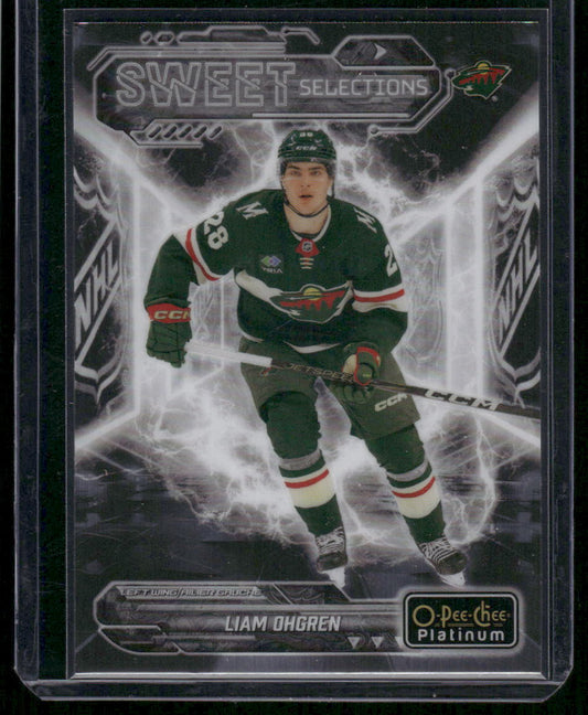 2024-25 O-Pee-Chee Platinum #SS-6 Liam Ohgren Sweet Selections