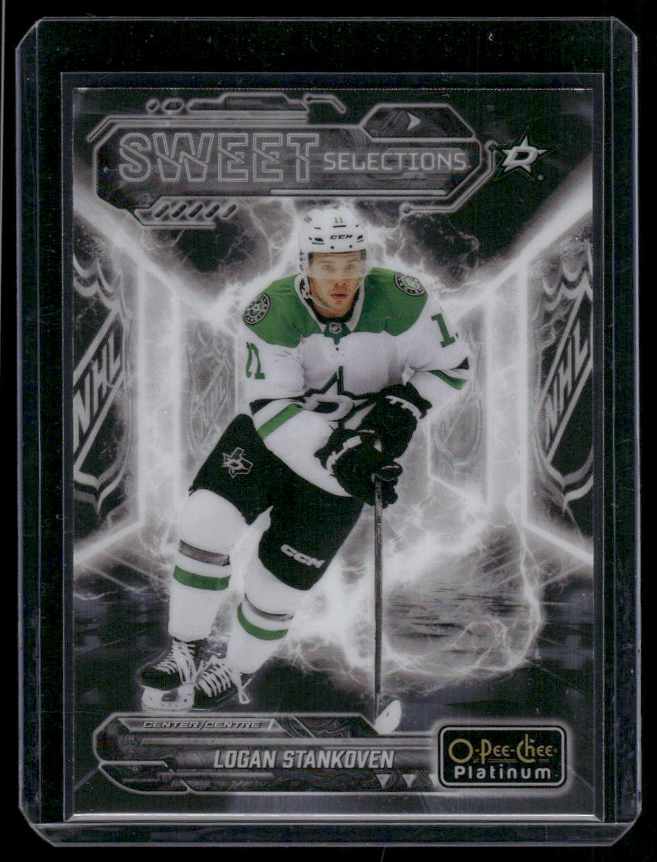 2024-25 O-Pee-Chee Platinum #SS-10 Logan Stankoven Sweet Selections