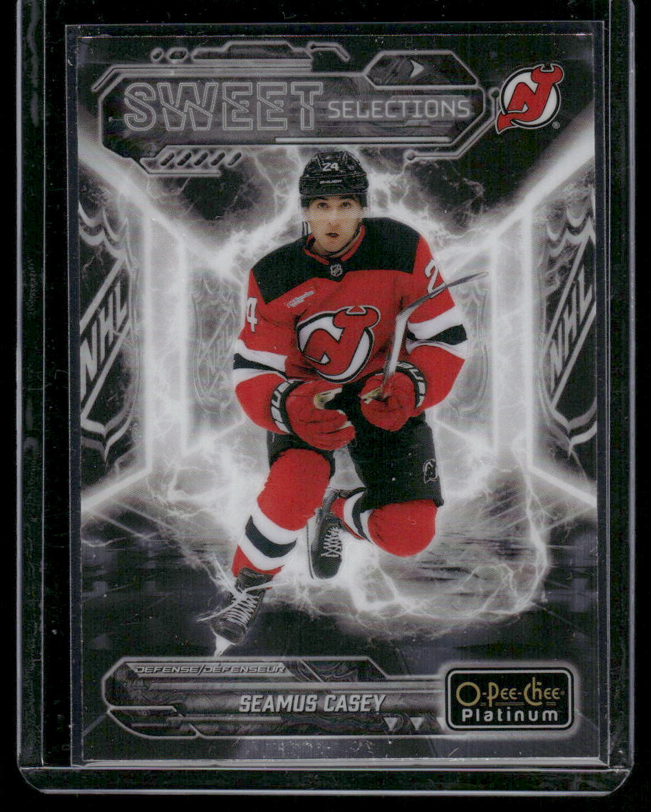 2024-25 O-Pee-Chee Platinum #SS-14 Seamus Casey Sweet Selections