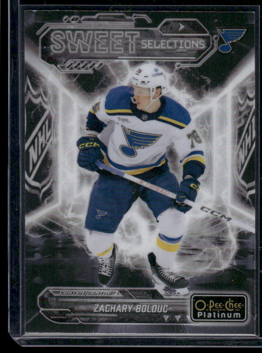 2024-25 O-Pee-Chee Platinum #SS-4 Zachary Bolduc Sweet Selections