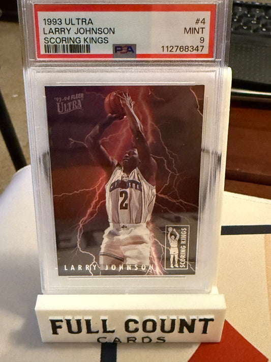 1993 Ultra Larry Johnson Scoring Kings #4 Gem Mint 9