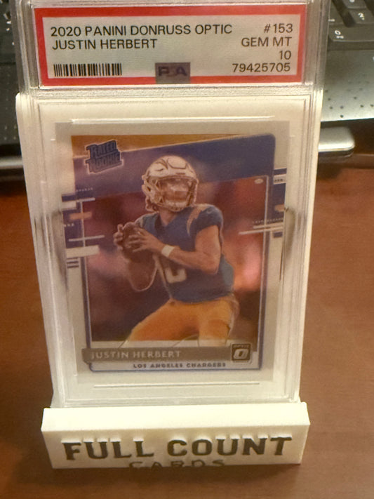 2020 Panini Donruss Optic - Rated Rookies Justin Herbert #153 (RC)